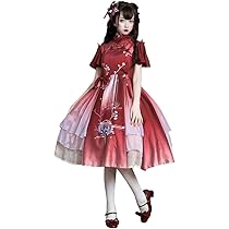 中華風ロリータ チャイナ ロリ ゴスロリ 中華風 ロリータ ワンピース ゴシック Amazon.co.jp: ゴスロリ 中華風 ロリータ ワンピース チャイナ