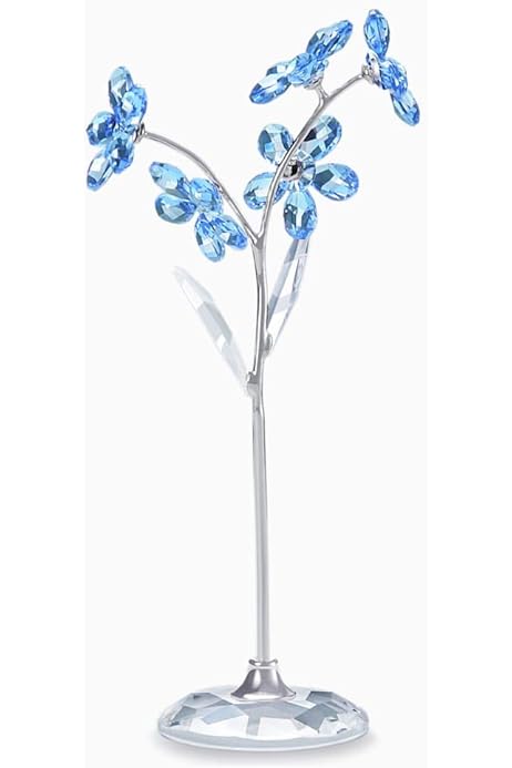 スワロフスキー　クリスタル　わすれな草　花束　ウサギ　ラビット　ブルーフラワー スワロフスキー クリスタル わすれな草 花束 ウサギ ラビット