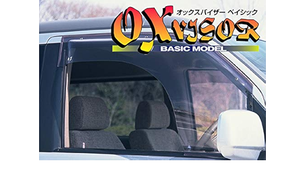 Amazon Oxバイザーベーシック トヨタ ハイラックスサーフ 130系 4ドア車 フロント用 Ox 101 サイドバイザー 車 バイク