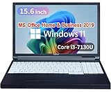 【整備済み品】NEC ノートPC VK23 / 15.6型 / Win11 Pro/MS Office H&B 2019 / Core i3