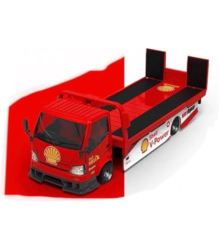 Amazon.co.jp: 1/64 timemicro 日野 H300 flatbed transport trailer