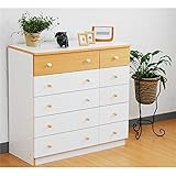 カジュアルチェスト 5段ワイドチェスト fr-013-whna