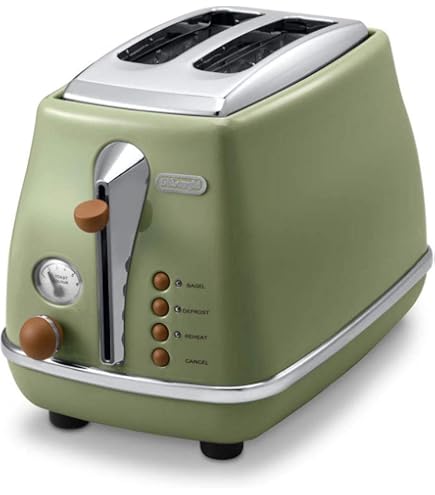 De'Longhi Icona Metallics CTOT2003.BG - 2-Slice Toaster