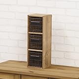 引き出し付BOX3D [W16 x D14 x H44.5cm] 生活雑貨 収納ケース・収納雑貨 収納ケース・ボックス