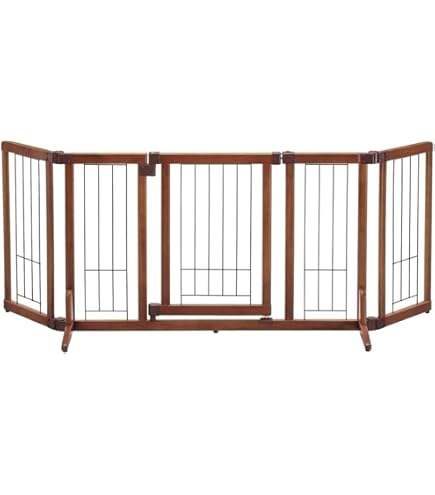 Amazon.co.jp: 日本製 「木製 ペットゲート」 天然木 ペットフェンス