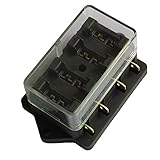 Oparトラック　4　ウェイ回路標準ATOブレード　ヒューズ　ボックス　ブロック　ホルダー　12V 24V