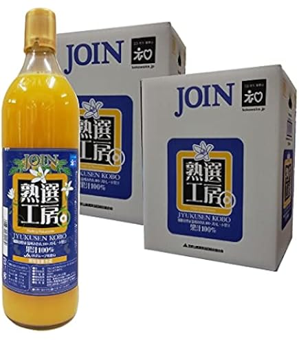 Amazon.co.jp: ジョイン 熟選工房 和歌山県産温州みかん100%ストレート