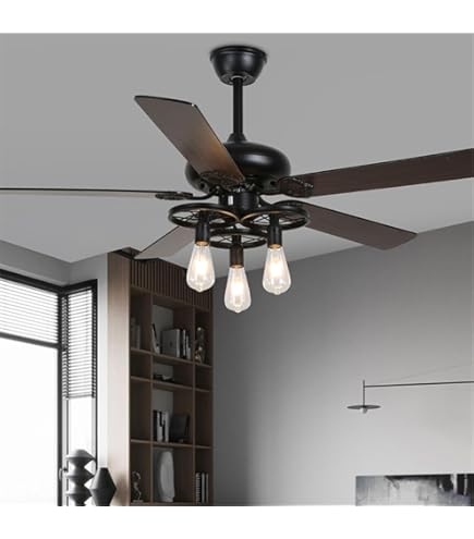 Amazon | 大光電機(DAIKO) LEDシーリングファン 灯具可動 LED電球7.4W