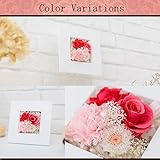 プリザーブドフラワー 3wayフレーム (ピンク)