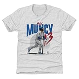 500レベルMax Muncy Los Angeles野球子供用シャツ – Max Muncy Rise Kids Large (10-12Y) ホワイト