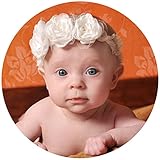 miugle新生児赤ちゃんレースヘッドバンドwith Bows