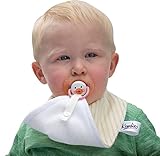Droolproof Baby Bandana Teething Drool Bibs (bibs with a FREE gift bag) - Super Absorbent, Latch For