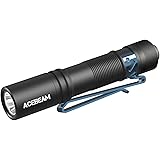ACEBEAM Pokelit AA 懐中電灯 小型 軽量 強力 550ルーメン 高演色性 Ra90 3段階調光 500回以上充電可能です 1x単三に対応 IP68防水 最大9日の実行時間 安定したパフォーマンス かいちゅうでんとう ledライト フ
