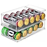 缶ストッカー/冷蔵庫収納 / 500ml缶対応 / 10本収納 / 押し出し式/ストッカYRSTH-CL