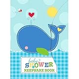 Ahoy Baby Boy Keepsake Book Shower Party Favour Paper 8 x 6 [並行輸入品]