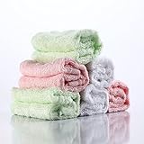 Baby Washcloths, Feibi (TM) Extra Soft &Absorbent Organic Bamboo Wash Towels for Baby's delicate Ski