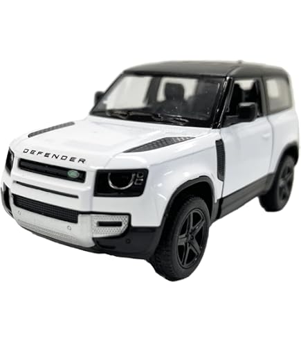 Amazon | Dorlop1/18 ランドローバーディフェンダー110シルバーグレー
