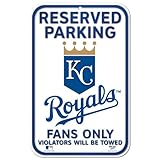 MLB Kansas City Royals 11-by-17 Sign