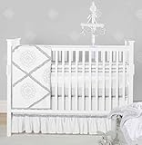 Just Born Ruffled Medallions 3pc Bedding Set by Triboro