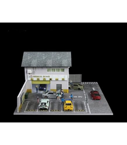 【新品、初期不良返品可】日本の商業ビル ジオラマ MoreArt 1/64 人気 Amazon.co.jp: MoreArt 1/64【日本の商業ビル】 ジオラマ 駐車場
