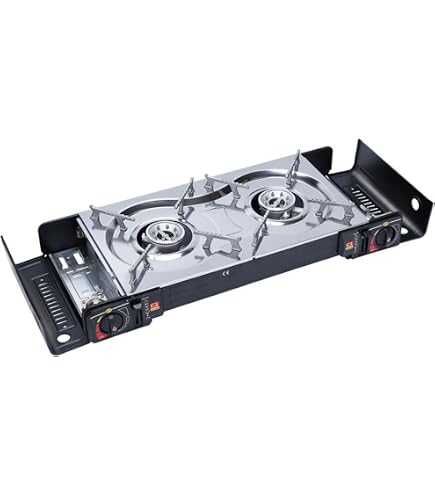 Amazon.co.jp: レギュレーター2バーナー ST-CS528 CB管 キャリーバッグ