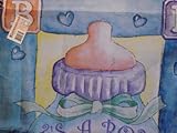 Flag Its A Boy Size 28 x 40 Decorative Baby Bottle by Unknown