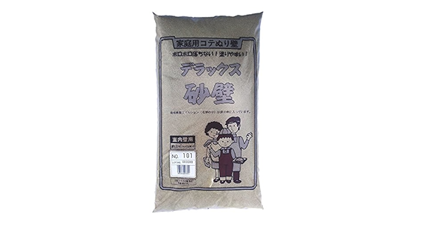 Amazon フジワラ化学 家庭用コテぬり壁 室内用 デラックス砂壁 No 101 珪藻土 漆喰