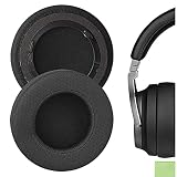 Geekria イヤーパッド Comfort 互換性 パッド コルセア Corsair Virtuoso RGB/Wireless SE/Wireless XT ヘッドホンに対応 パッド イヤー/イヤーカップ (メッシュファブリック/ブラック)