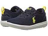 [ポロ ラルフローレン] Polo Ralph Lauren Kids ガールズ Kasey Gore (Toddler) スニーカー Navy Mesh/Yellow 6 Toddler(13cm)