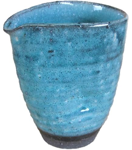 Amazon.co.jp: 笠間焼 釉志窯 伝統工芸士 志賀 出 作 荒土後手酒