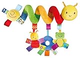 SKK Baby Plush Spiral Activity Toy Crib Stroller Car Seat Travel Toy Caterpillar by SKK BABY