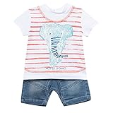 3 Pommes Elephant Tee &バミューダショーツセット