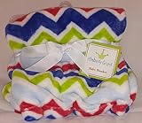 Bright Chevron Baby Blanket By Kimberly Grant by Kimberly Grant