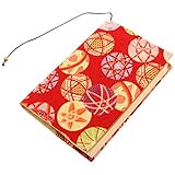 ブックカバー 小手毬（赤） 二越ちりめん 京都 小紋工房 和KOMONO 江戸小紋 0810