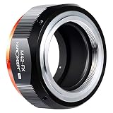 K&F CONCEPT マウントアダプター M42-FX PROⅡ M42マウントレンズ Fujifilm対応 FX Xマウントカメラ 変換用 レンズアダプター つや消し塗装 反射防止 無限遠実現 メーカー直営店