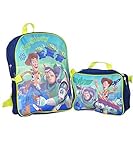 Toy Story "Space Mission" Backpack with Lunchbox - navy/light green, one size [並行輸入品]