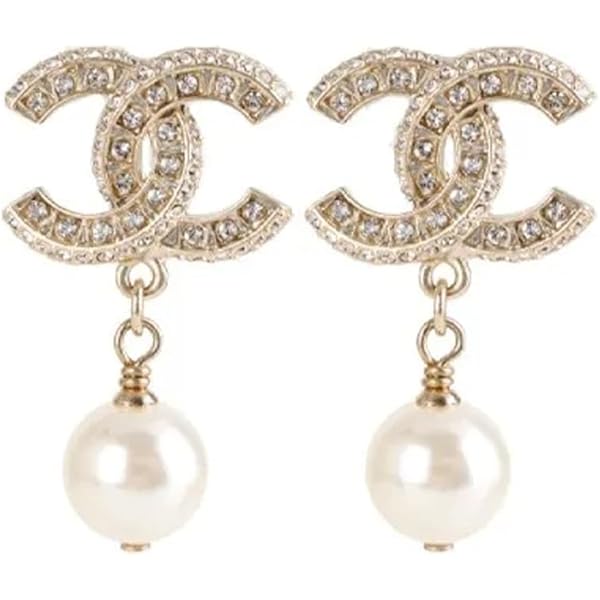 Amazon | (シャネル)CHANEL ラインストーン ココCCチャーム×パール