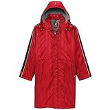 秋冬物 AITOZ アイトス  裏ボアベンチコート AZ-50110 009レッド×ブラック M