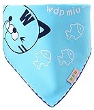 EOZY ベビー ビブ バンダナ よだれかけ スナップ 調節可能 可愛い プリント 女の子 男の子 赤ちゃん用 三角タイプ 出産祝い ギフト E