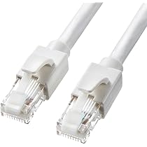 Amazon.co.jp: サンワサプライ カテゴリ6A LANケーブル(ホワイト