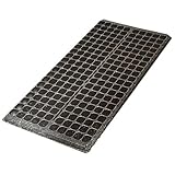 【100枚】 ランドマークトレイ 98穴 黒 31角×高50mm 7×14列 プラグトレイ プラグトレー タ種代不