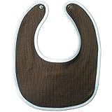 ベビー スタイ ビブ よだれかけ リバーシブルタイプ NO.8 【ワッフル】ブラウン 【日本製】 charlotte限定