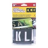 C. H. Hanson 10192 Plastic Stencil Set [並行輸入品]