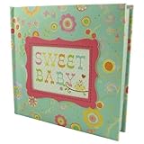 C.R. Gibson Slim Compact Journal Album for Photos, Happi Baby Girl by Cr Gibson LLC [並行輸入品]