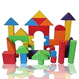 Iblocks EVA素材 積み木 ブロック 知育 玩具 男の子 女の子 贈り物 誕生日プレゼント (36ピース)