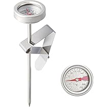 Amazon.co.jp: BaraRose 温度計 料理 油 温度計 天ぷら料理用 防水 肉