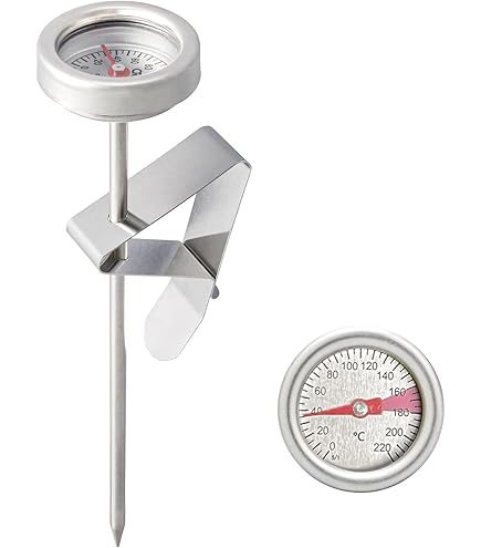 Amazon.co.jp: スライドホルダー付 寸胴鍋用温度計 PY-400 : ホーム