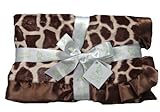 Pickles 30X40" Journey Fleece Baby Blanket, Giraffe by Pickles [並行輸入品]