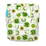 Charlie Banana One Size Irish Hat Cloth Diaper with 2 Inserts by Charlie Banana [並行輸入品]