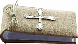 Mud Pie Classic Keepsakes Spoon Cross Photo Album, Single (Natural Color) by Classic Keepsakes [並行輸入